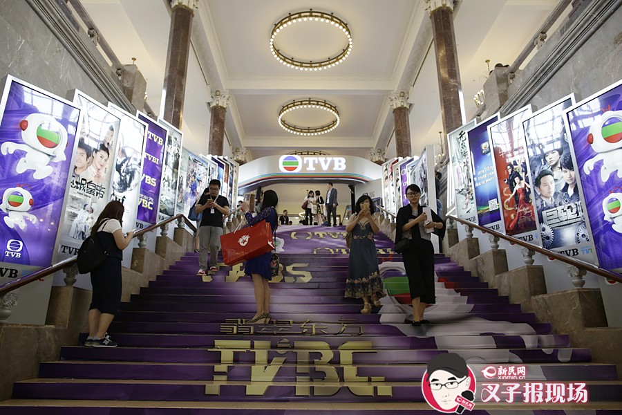 来上海展览中心感受“电视节”气氛