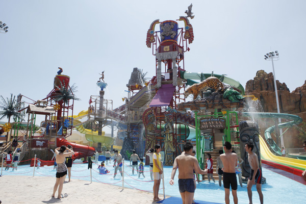 上海玛雅海滩水公园 打造华东玩水新地标
