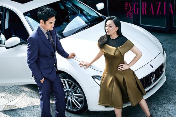 著名设计师吉承携手演员袁弘首登红秀GRAZIA米兰世博会特刊封面