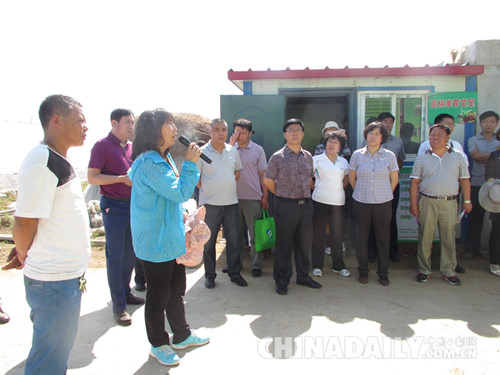 2015年度中期蔬菜产业体系联查工作在河北乐亭县开展