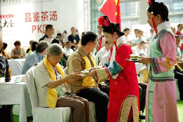 深圳茶博会第五届国际武林斗茶大会9位金奖斗茶王出炉