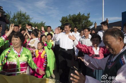 习总书记“如约”到延边