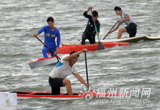 青运会皮划艇测试赛落幕 福州队男女团体双第一