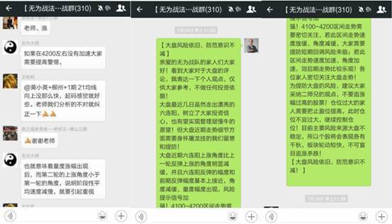 无为战法4200点附近再次发出风险预警