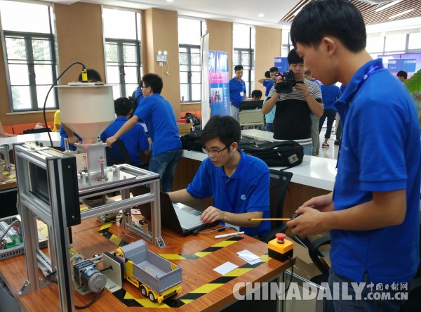 博鱼·体育武汉工程科技学院举办GE智能平台全国大学生机械自动化大赛(图1)