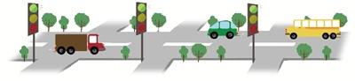 郑州多处信号灯实施绿波控制 车速提高了30%