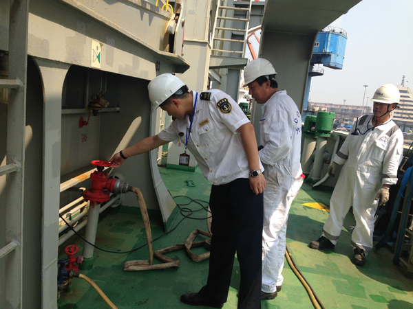 海事部门“无节假日”现场检查小组 开展拉网式排查