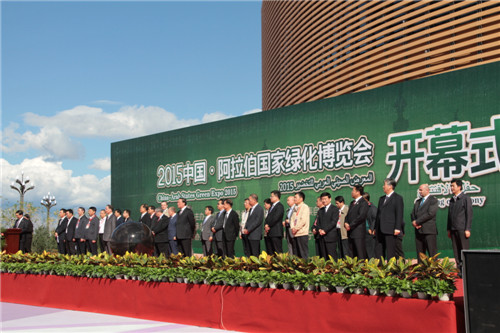 2015中国•阿拉伯国家绿化博览会盛大开幕