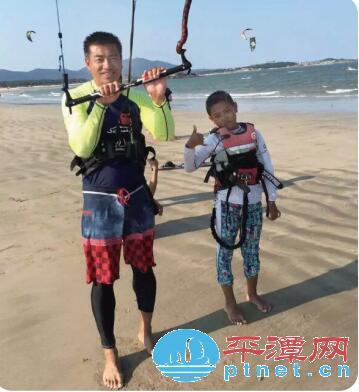 第一届中国风筝帆板锦标赛开赛首日产金两枚