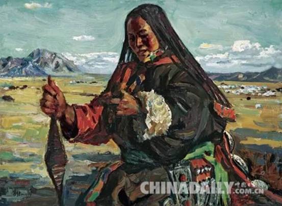 大美西藏-庆祝西藏自治区成立50周年全国美术作品展在石开幕