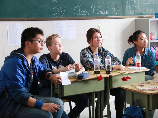 郑州12中与德国中学结对子希望学生能具备国际视野