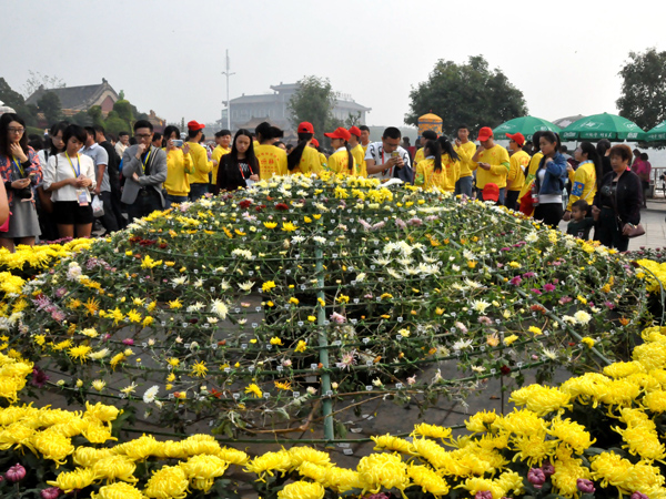 中国开封第33届菊花文化节开幕 新培育菊花再创世界纪录