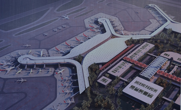 海口美兰国际机场二期扩建工程开工建设