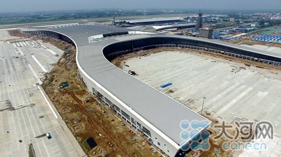 飞行区和T2航站楼通过验收 郑州机场将迈入两