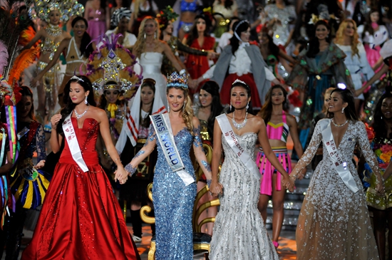 第65届世界小姐总决赛三亚落幕 西班牙小姐夺冠