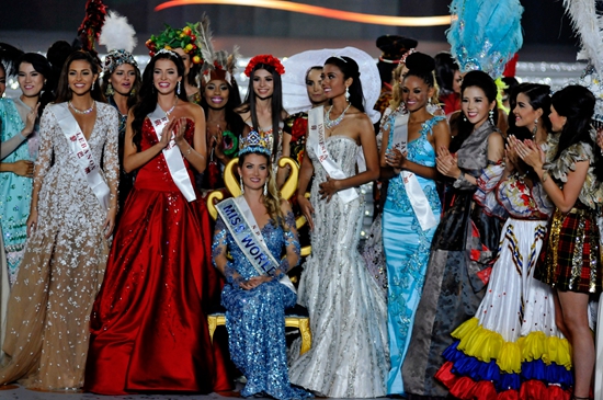 第65届世界小姐总决赛三亚落幕 西班牙小姐夺冠