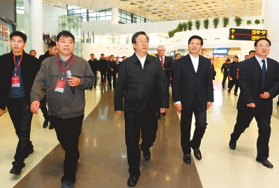 郑州机场二期扩建工程正式投运运 郭庚茂谢伏瞻叶冬松等出席