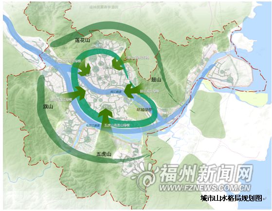 《生态福州总体规划》获批 环城绿带串起21个湖库
