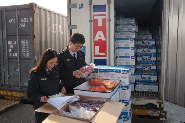 天津检验检疫局严格节前进口食品检验监管