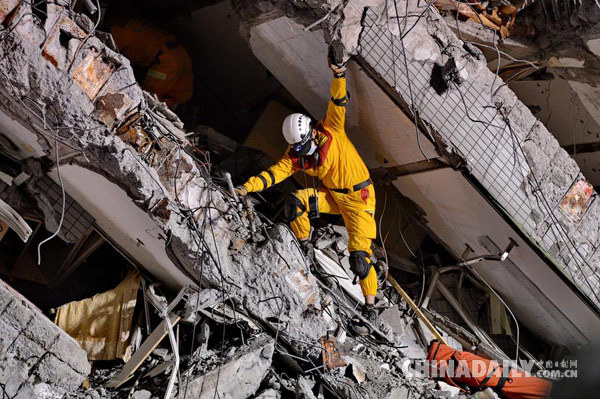 台湾地震遇难人数升至14人