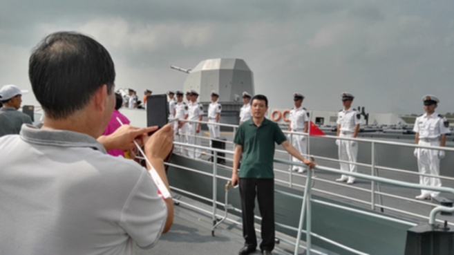 中国海军舰艇编队到访泰国 两国关系亲上加亲