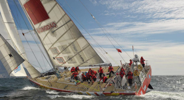 克利伯环球帆船赛第六次登陆青岛