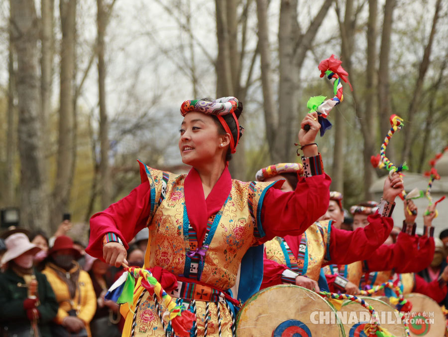 西藏各族各界隆重庆祝西藏百万农奴解放57周年
