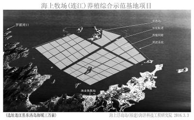 连江海域将建3万亩“海上牧场” 可抗18级台风