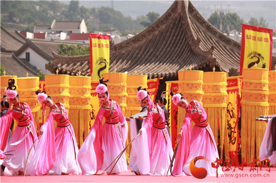 2016(丙申)年公祭中华人文始祖伏羲大典今日上午在天水隆重举行