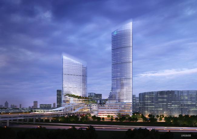广州东部交通枢纽中心新地标——凯达尔枢纽国际广场（ITC）项目建设进入倒计时