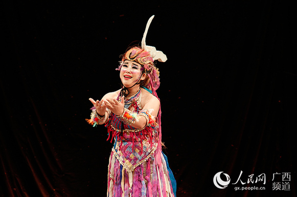 广西举办戏曲青年演员比赛 12个剧种同台“飚戏”