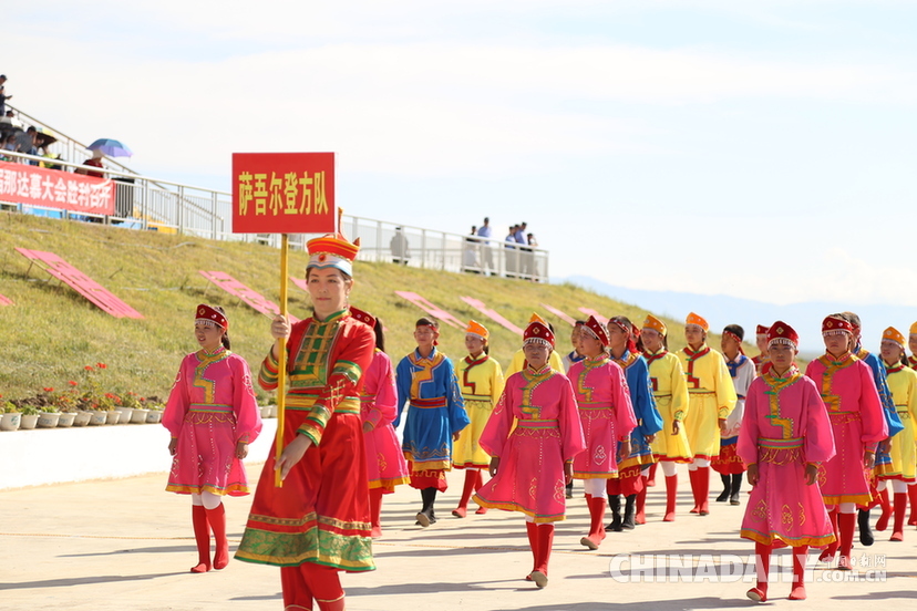 新疆和布克赛尔：江格尔文化旅游节 那达慕大会精彩纷呈