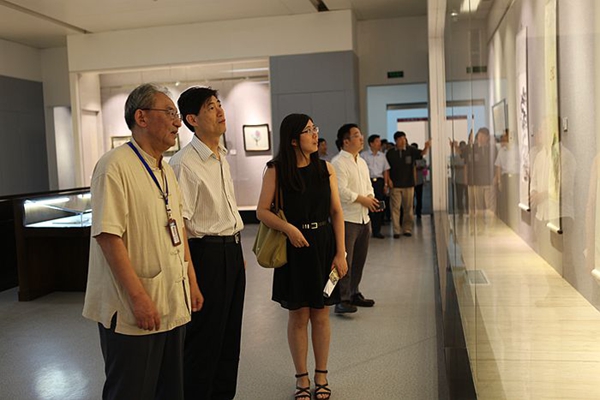 《古调今情——饶宗颐艺术经典特展》在合肥隆重开幕