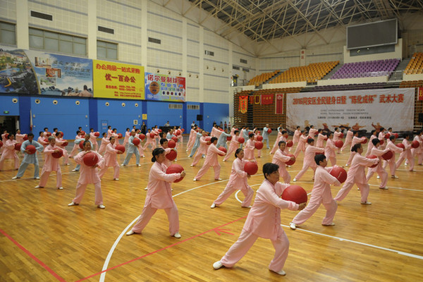 217名选手“华山论剑”，同安区举办“陈化成杯”武术大赛