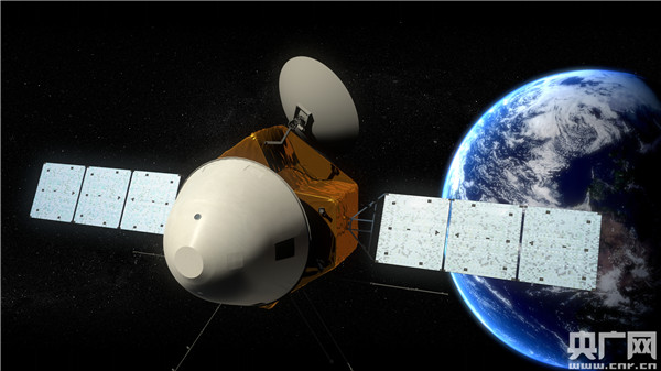 中国火星探测器外观首次公布 将于2020年发射