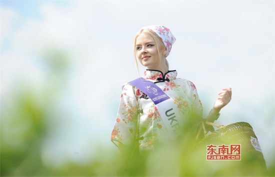 2016国际旅游小姐冠军总决赛佳丽巡游宁德福鼎