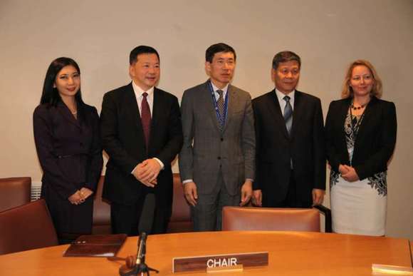 《中国企业海外可持续发展报告2015》在联合国总部发布 慎海雄出席并作主旨演讲