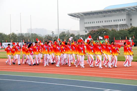 安徽省第四届全民健身运动会在阜阳开幕