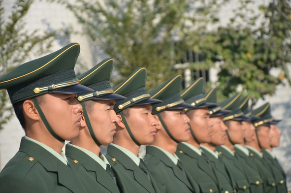 武警新疆森林总队新兵大队：少数民族战士成为“新训之星”