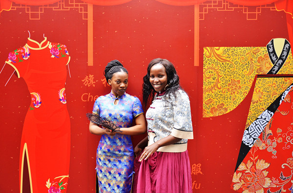 东华大学举办外国留学生中国文化节