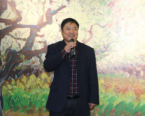 “医生画家”马东阳个人作品展在雅昌河南艺术中心开幕