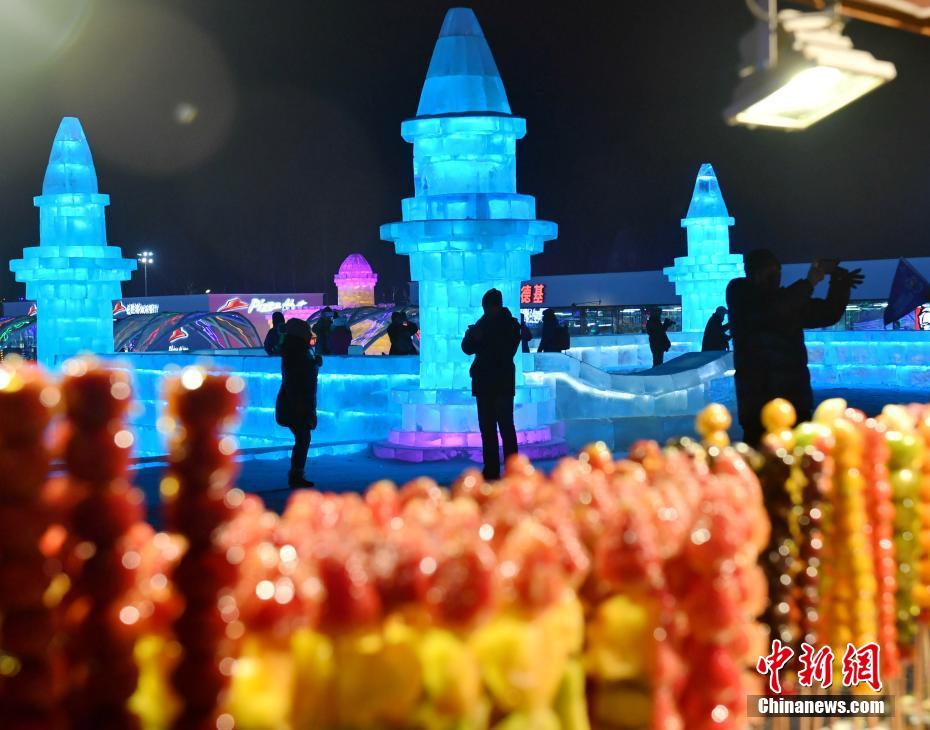 The 18th Harbin ice and snow world officially opened