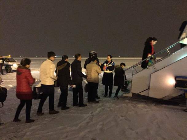 节后降雪40余小时 南航新疆保障2.2万旅客顺利出行