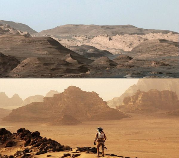 NASA发火星高清照 揭科幻片场景真实地形