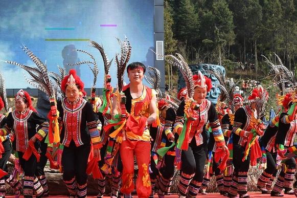 中国·双柏2017彝族虎文化节开幕