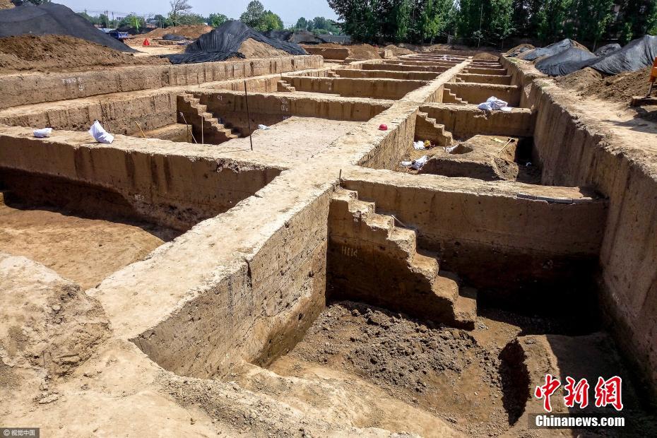 河南殷墟发现18座匈奴墓 距今约1800年