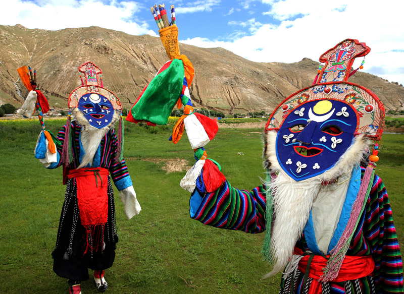 首批国家级非物质文化遗产——南木林湘巴藏戏
