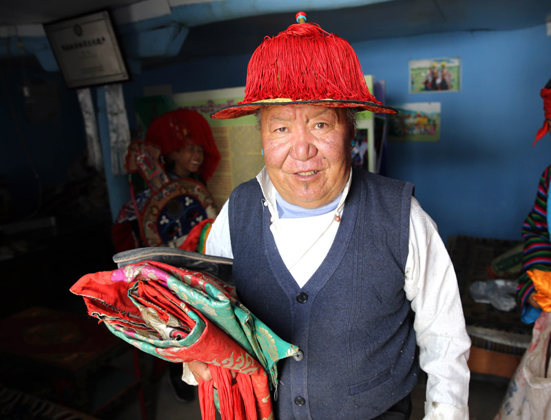 首批国家级非物质文化遗产——南木林湘巴藏戏