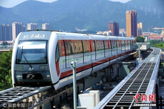 北京首条磁浮列车线路年底试运营 日客运量16万人次