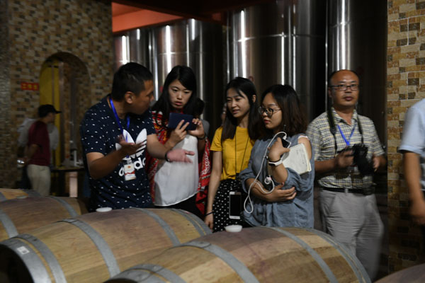 【2018网络媒体宁夏行】红寺堡葡萄美酒酿造移民好生活